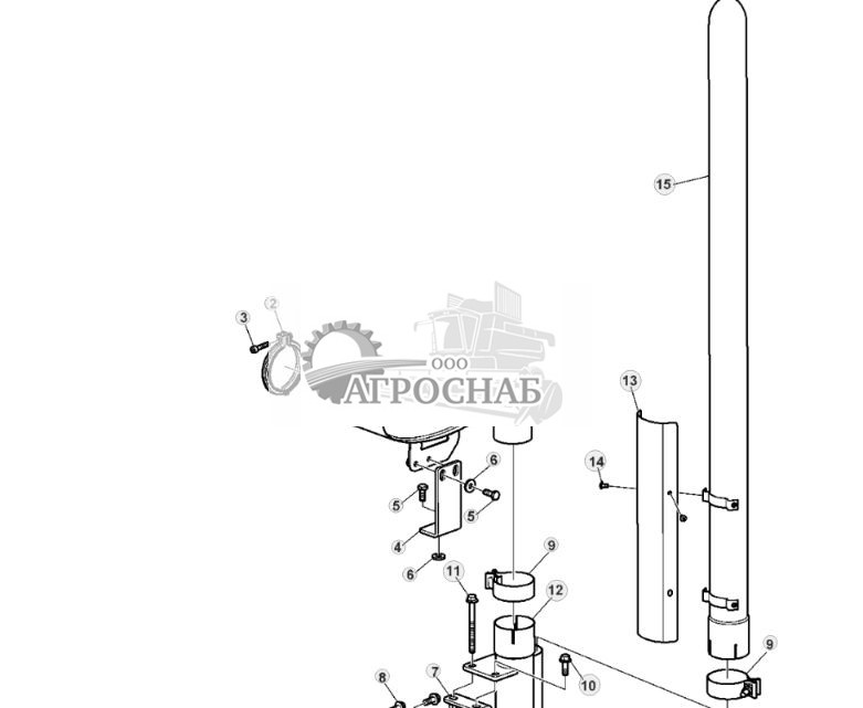ВЫХЛОПНАЯ ТРУБА ДВИГАТЕЛЯ - ST305074 185.jpg